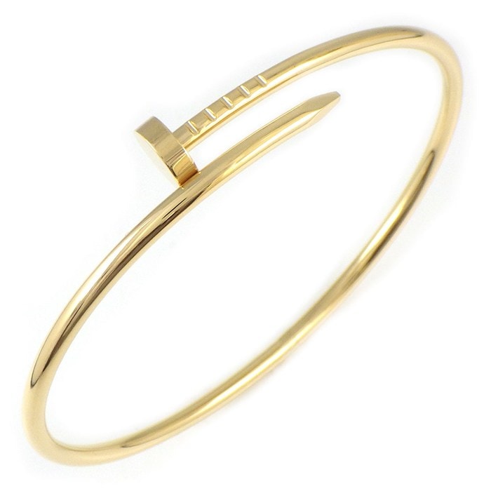カルティエ Cartier バングル ジュストアンクル SM B6062617 釘モチーフ K18YG / ＃17 【中古】