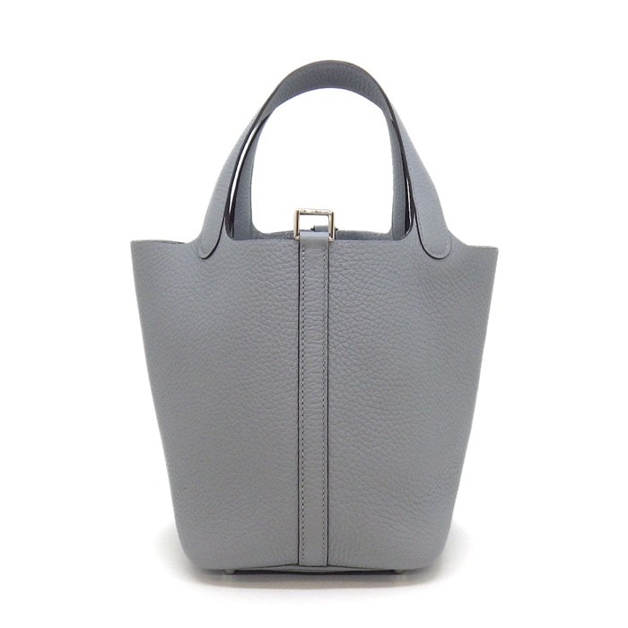 エルメス HERMES ハンドバッグ ピコタンロック PM G刻印 2026年 グリパンタン トリヨンクレマンス シルバー金具 【中古】