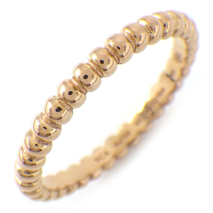 ヴァンクリーフ＆アーペル Van Cleef & Arpels リング ペルレ ゴールドパール スモール VCARPJMF00 K18PG 8.5号 / #49 【中古】