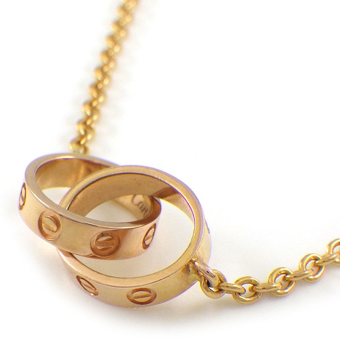 カルティエ Cartier ネックレス ラブ ベビーラブ B7212300 K18PG 【中古】
