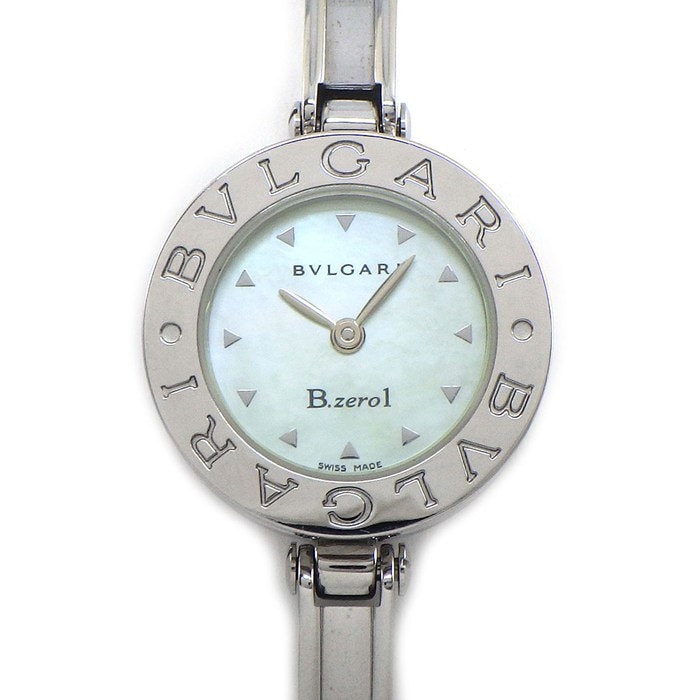 ブルガリ BVLGARI 腕時計 B-zero1 ビーゼロワン BZ22S グリーンシェル文字盤 SS クオーツアナログ 【中古】