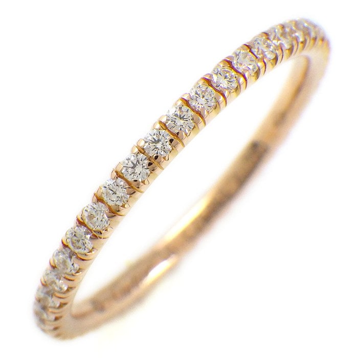カルティエ Cartier リング エタンセル B4210546 フルエタニティ ダイヤモンド K18PG 6号 / #46 【中古】