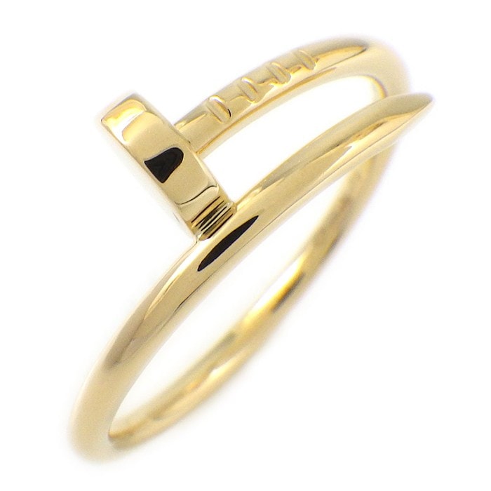 カルティエ Cartier リング ジュストアンクル スモールモデル SM B4225955 K18YG 14号 / #55 【中古】