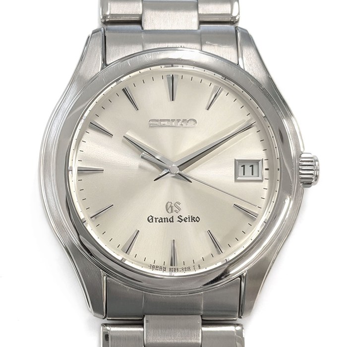 グランドセイコー Grand Seiko 腕時計 SBGX005/9F62-0A10 9Fクオーツ デイト サンレイ シルバー文字盤 SS クオーツアナログ 【中古】