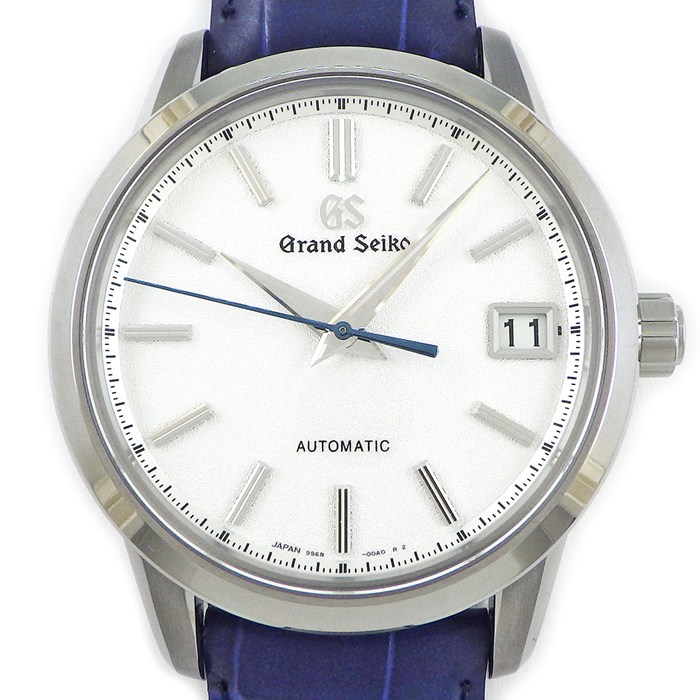 グランドセイコー Grand Seiko 腕時計 初代GS メカニカル リミテッドエディション2017 SBGR305/9S68-00A0 世界限定968本 ホワイト文字盤 チタン クロコダイルレザーベルト 自動巻き 【中古】