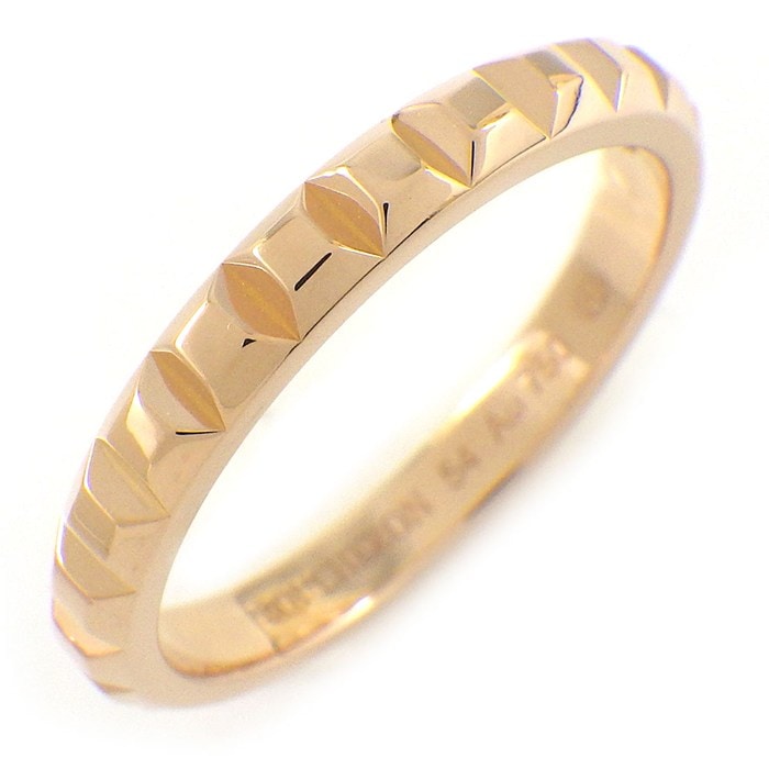 ブシュロン BOUCHERON リング キャトル クルドパリ ミディアム JAL00108 K18PG 13.5号 / #54 【中古】