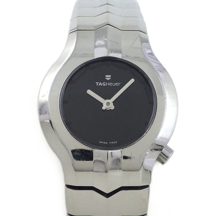 タグ・ホイヤー TAG Heuer 腕時計 アルターエゴ WP1413 ブラック文字盤 SS クオーツアナログ 【中古】