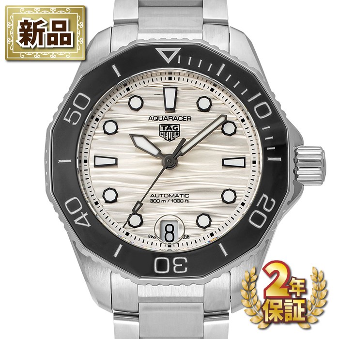 【新品・2年保証】タグ・ホイヤー TAG Heuer 腕時計 アクアレーサー プロフェッショナル300 WBP231C.BA0626 デイト 回転ベゼル 夜光インデックス 夜光針 ウェーブ グレー文字盤 SS セラミック 自動巻き 【箱・保付き】