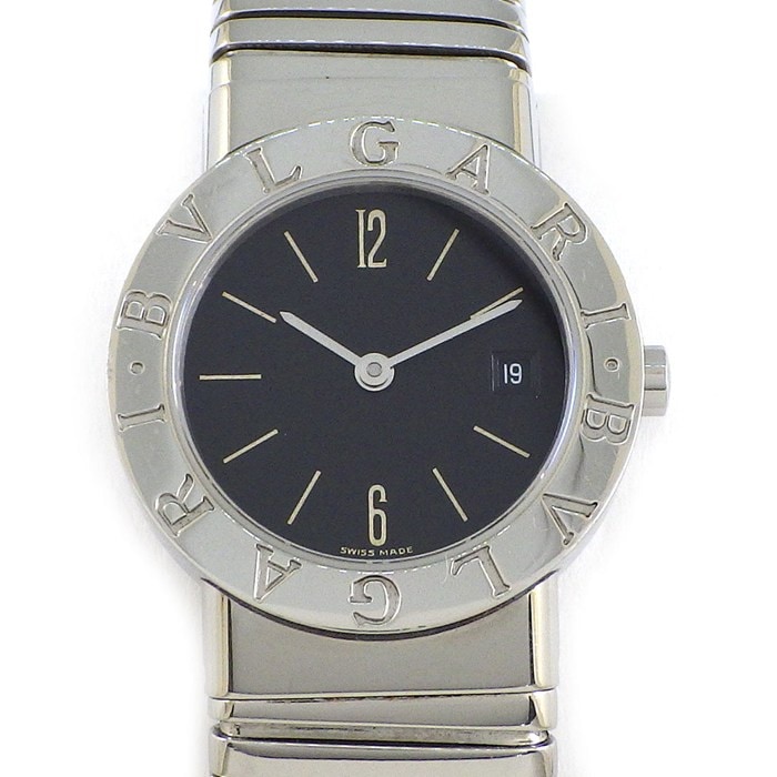 ブルガリ BVLGARI 腕時計 ブルガリブルガリ トゥボガス BB262TS ブラック文字盤 デイト SS クオーツアナログ 【中古】