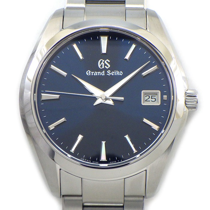 グランドセイコー Grand Seiko 腕時計 ヘリテージコレクション 9Fクォーツ SBGV225/9F82-0AF0 ブルー文字盤 デイト SS クオーツアナログ 【中古】