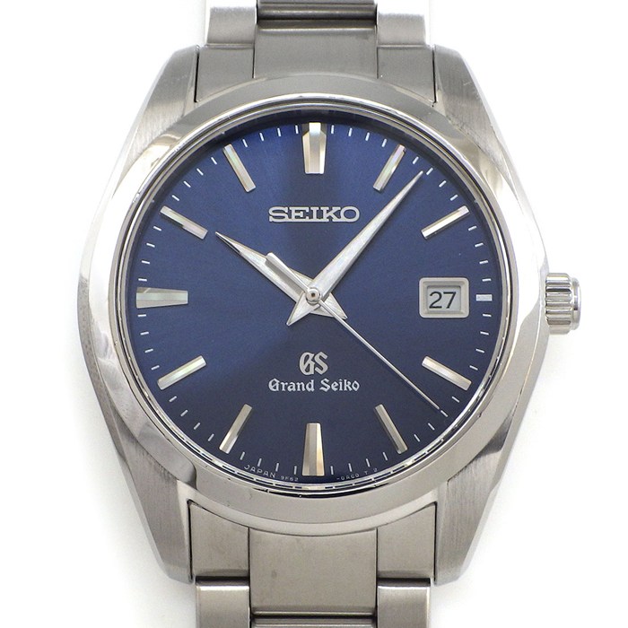 グランドセイコー Grand Seiko 腕時計 ヘリテージコレクション SBGX065/9F62-0AB0 9Fクォーツ デイト サンレイ ブルー文字盤 SS クオーツアナログ 【箱・保付き】 【中古】