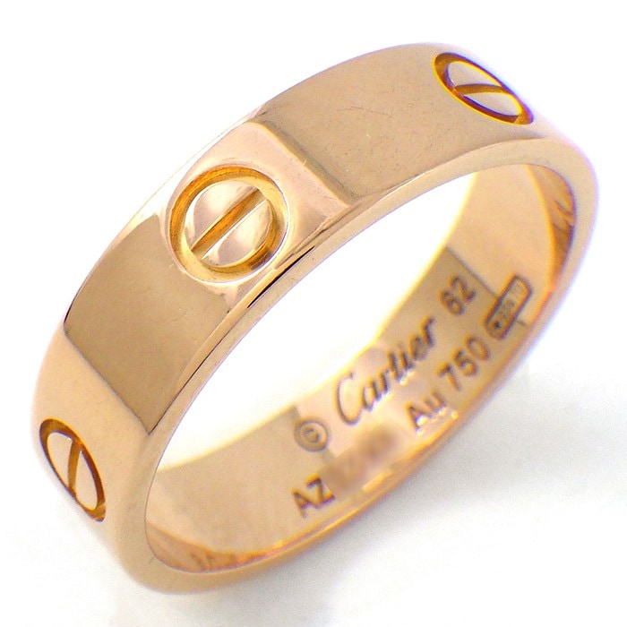 カルティエ Cartier リング ラブ クラシックモデル B4084862 K18PG 21.5号 / #62 【中古】