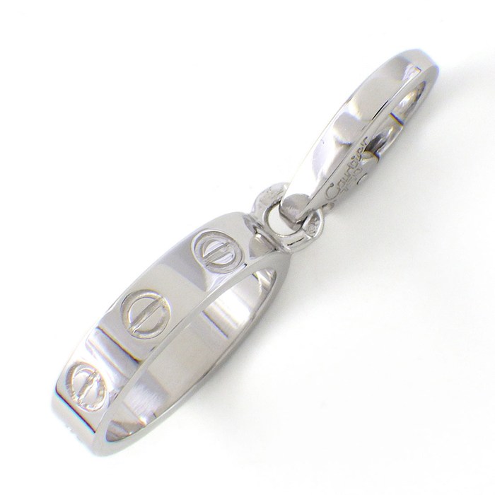 カルティエ Cartier チャーム ペンダントトップ ベビーラブ B3010500 K18WG 【中古】