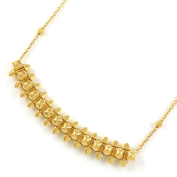 カルティエ Cartier ネックレス クラッシュ ドゥ カルティエ スモールモデル SM B7225048 K18YG 【箱・保付き】 【中古】