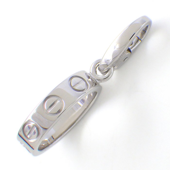 カルティエ Cartier チャーム ペンダントトップ ベビーラブ B3010500 K18WG 【中古】