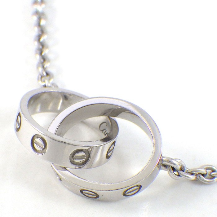 カルティエ Cartier ネックレス ラブ B7212500 ベビーラブ K18WG 【中古】