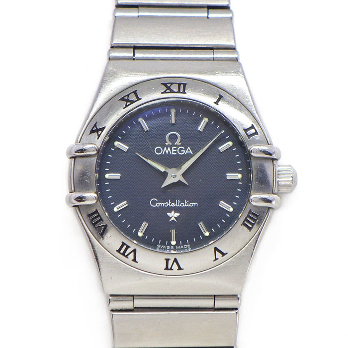 オメガ OMEGA 腕時計 コンステレーション ミニ 1562.40.00 グレー文字盤 SS クオーツアナログ 【中古】