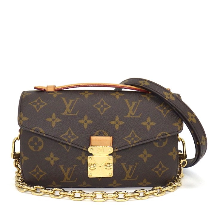 ルイ・ヴィトン LOUIS VUITTON ショルダーバッグ ポシェット メティス EW M46279 モノグラムキャンバス レザー ゴールド金具 【中古】