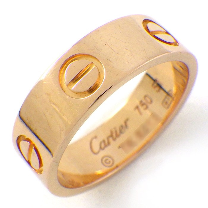 カルティエ Cartier リング ラブ クラシックモデル B4084851 K18PG 10.5号 / #51 【中古】