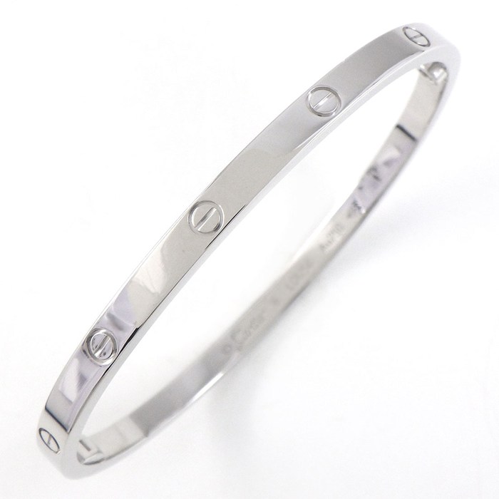 カルティエ Cartier ブレスレット ラブ スモールモデル SM B6047416 K18WG / #16 【箱・保付き】 【中古】