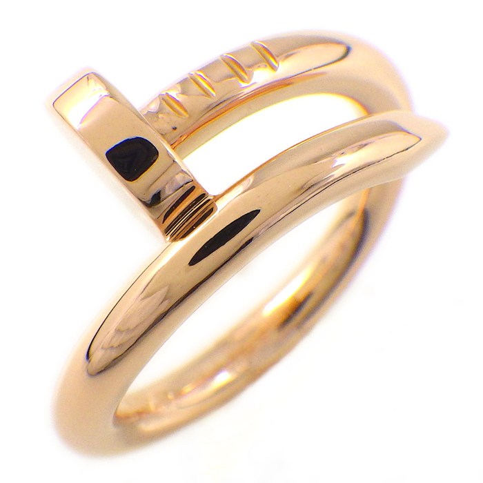 カルティエ Cartier リング ジュストアンクル クラシックモデル B4092550 K18PG / #50 【中古】
