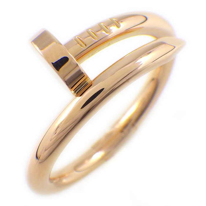 カルティエ Cartier リング ジュストアンクル クラシックモデル B4092559 K18PG / #59 【中古】