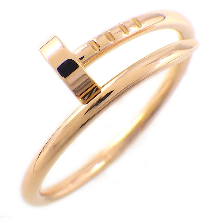 カルティエ Cartier リング ジュストアンクル スモールモデル SM B4225858 K18PG / #58 【箱・保付き】 【中古】