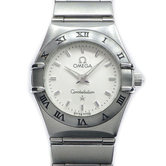 オメガ OMEGA 腕時計 コンステレーション ミニ 1562.30.00 シルバー 文字盤 SS クオーツアナログ 【中古】