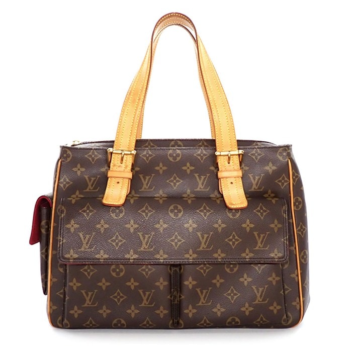 ルイ・ヴィトン LOUIS VUITTON ショルダーバッグ ミュルティプリシテ M51162 2005年 モノグラムキャンバス ヌメ革 ゴールド金具 【中古】