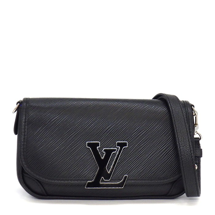 ルイ・ヴィトン LOUIS VUITTON ショルダーバッグ/2way・3wayバッグ ビュシ NM M59386 ブラック エピレザー シルバー金具 【中古】