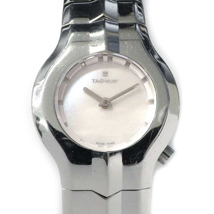 タグ・ホイヤー TAG Heuer 腕時計 アルターエゴ WP1412 ホワイトシェル文字盤 SS クオーツアナログ 【中古】