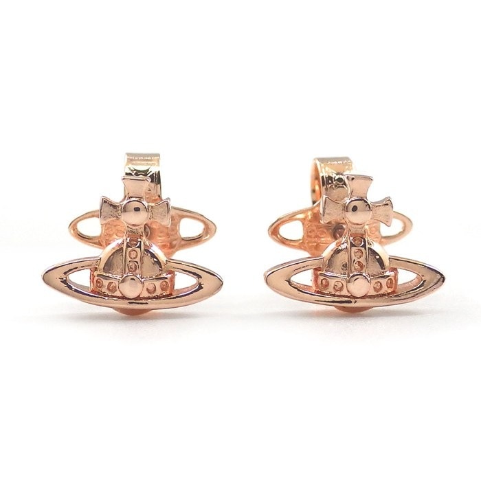ヴィヴィアン・ウエストウッド Vivienne Westwood ピアス LORELEI STUD (ローレライ スタッド) 6201035902G002 オーブ ピンクGP