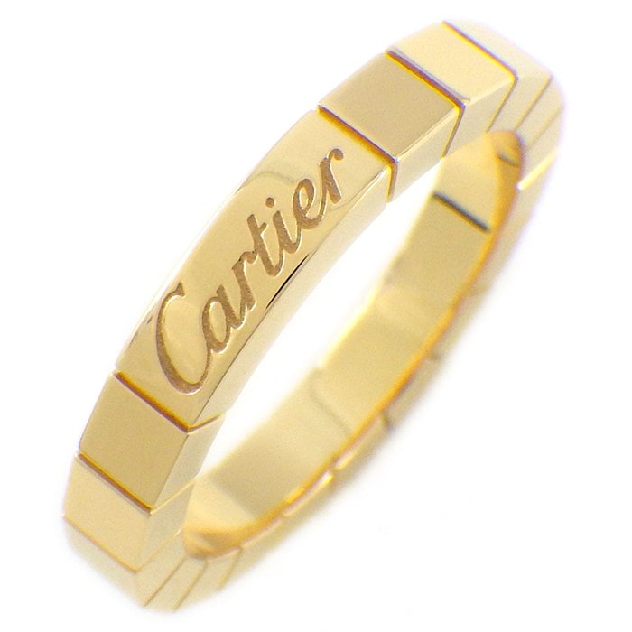 カルティエ Cartier リング ラニエール ロゴ K18YG 10号 / #50 【中古】