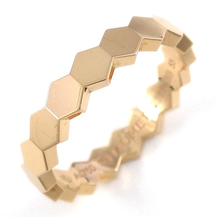 ショーメ Chaumet リング ビー ドゥ ショーメ 083359 ビーマイラブ 1ポイント ダイヤモンド 0.01ct K18PG 14.5号 / #55 【箱・保付き】 【中古】