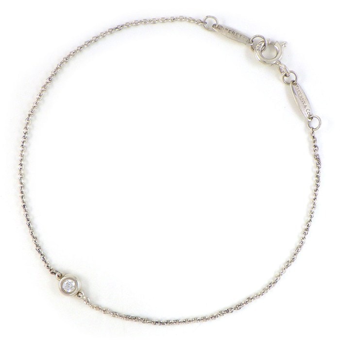 ティファニー Tiffany & Co. ブレスレット バイザヤード 60131449 ダイヤモンド 0.05ct SV925 【中古】