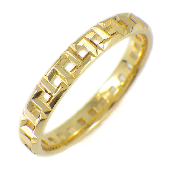 ティファニー Tiffany & Co. リング Tトゥルー ナロー 62507969 K18YG 18号 【中古】