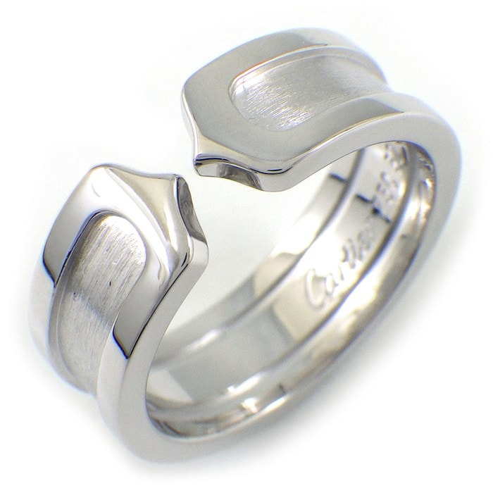 カルティエ Cartier リング C2 2C K18WG 11.5号 / #52 【中古】