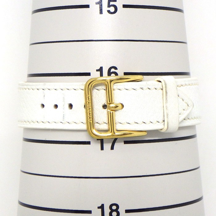 エルメス HERMES 腕時計 Hウォッチ HH1.201 スクエア オレンジ文字盤