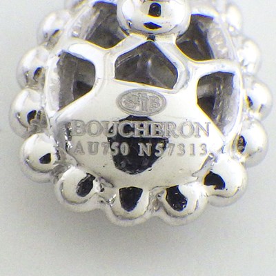 ブシュロン BOUCHERON ピアス セルパンボエム XS JCO00961 パヴェ 16 ...