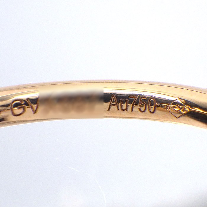 カルティエ Cartier ピアス ジュストアンクル フープ SM B8301234 釘モチーフ K18PG 【中古】