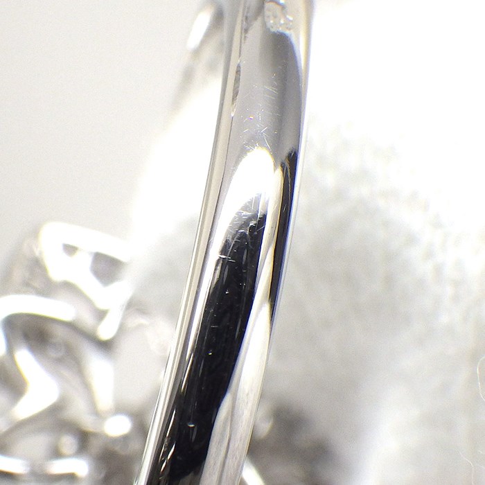 ブシュロン BOUCHERON リング パンセドゥディアマン パンジー モチーフ パヴェ ダイヤモンド K18WG 13号 / #53 【中古】