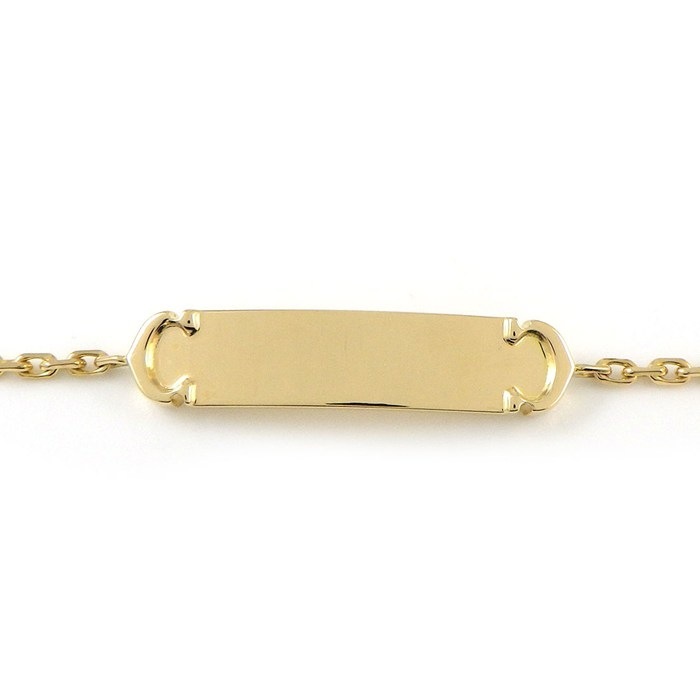 カルティエ Cartier ブレスレット ロゴブレス 2C プレート B6026000 K18YG 【箱・保付き】 【中古】