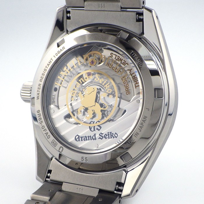 グランドセイコー Grand Seiko 腕時計 ヘリテージコレクション SBGA517/9R65-0FA0 JR名古屋高島屋開店25周年記念 50本限定 シルバー文字盤 チタン スプリングドライブ 【箱・保付き】 【中古】