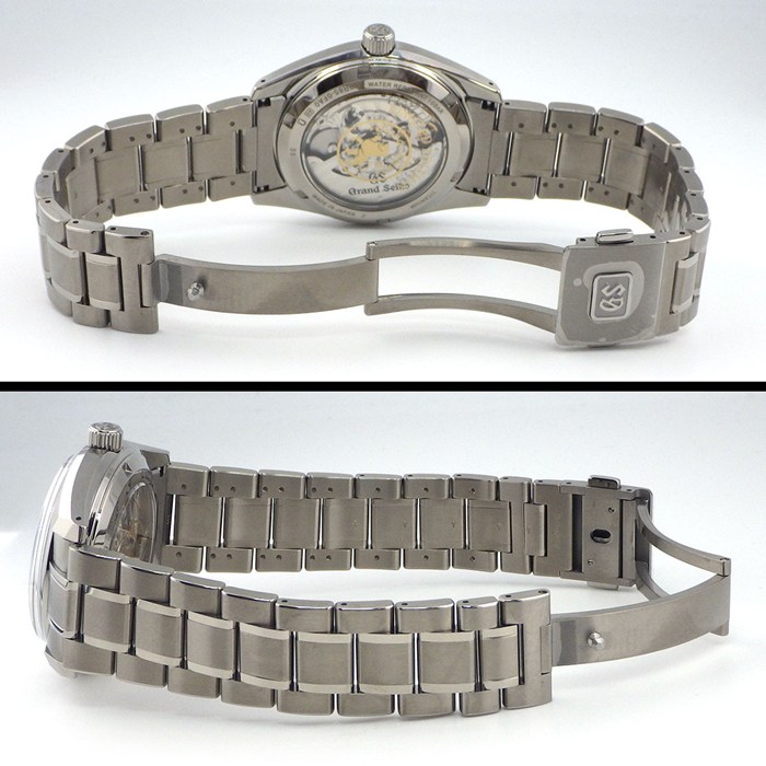グランドセイコー Grand Seiko 腕時計 ヘリテージコレクション SBGA517/9R65-0FA0 JR名古屋高島屋開店25周年記念 50本限定 シルバー文字盤 チタン スプリングドライブ 【箱・保付き】 【中古】