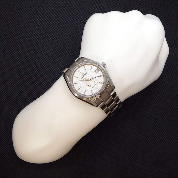 グランドセイコー Grand Seiko 腕時計 ヘリテージコレクション SBGA517/9R65-0FA0 JR名古屋高島屋開店25周年記念 50本限定 シルバー文字盤 チタン スプリングドライブ 【箱・保付き】 【中古】