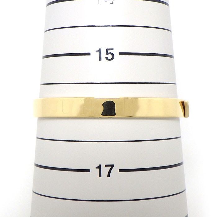 カルティエ Cartier バングル アニバーサリー 1ポイント ダイヤモンド K18YG / #16 【中古】