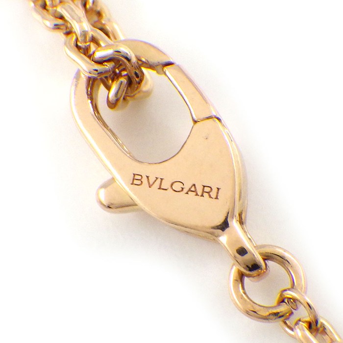  ブルガリ BVLGARI ネックレス B-zero1 ビーゼロワン ロック 358350 スタッズ K18PG ブラック セラミック 【中古】