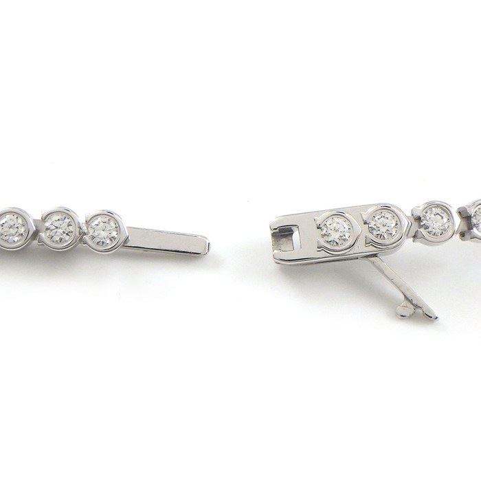カルティエ Cartier ブレスレット C ドゥ カルティエ エッセンシャルライン N6703416 ダイヤモンド K18WG / #16 【箱・保付き】 【中古】