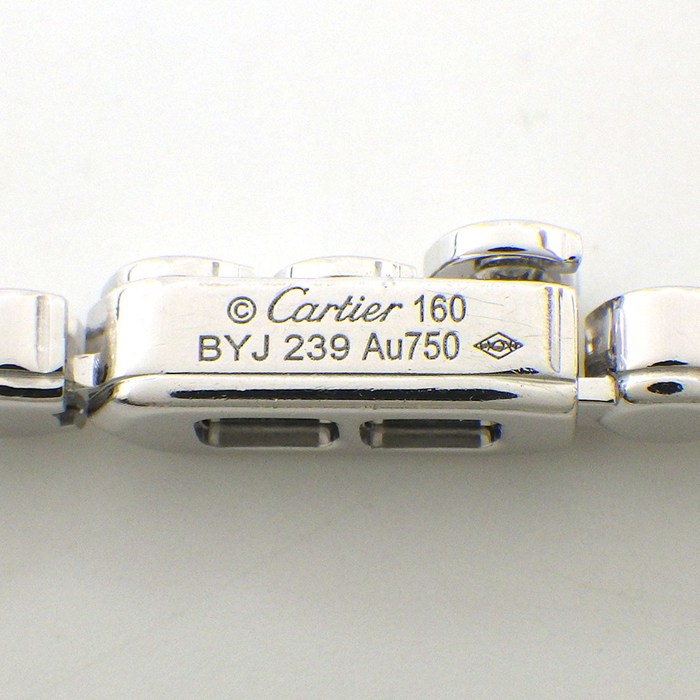 カルティエ Cartier ブレスレット C ドゥ カルティエ エッセンシャルライン N6703416 ダイヤモンド K18WG / #16 【箱・保付き】 【中古】
