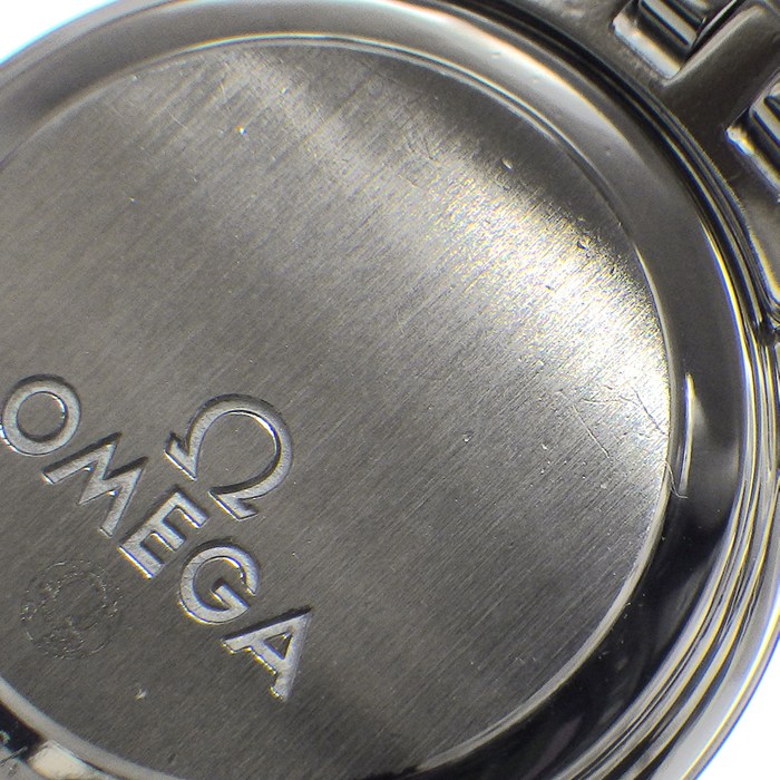 オメガ OMEGA 腕時計 デ・ヴィル プレステージ 4575.75.00 ダイヤベゼル 16ポイント ダイヤインデックス ホワイトシェル文字盤 SS クオーツアナログ 【中古】